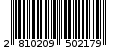 Γραμμωτός κωδικός 2810209502179