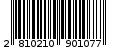 Γραμμωτός κωδικός 2810210901077