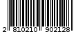 Γραμμωτός κωδικός 2810210902128