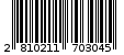 Γραμμωτός κωδικός 2810211703045
