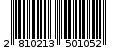 Γραμμωτός κωδικός 2810213501052