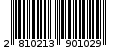 Γραμμωτός κωδικός 2810213901029