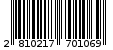 Γραμμωτός κωδικός 2810217701069