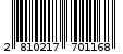 Γραμμωτός κωδικός 2810217701168