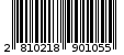 Γραμμωτός κωδικός 2810218901055