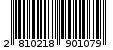 Γραμμωτός κωδικός 2810218901079
