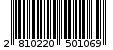 Γραμμωτός κωδικός 2810220501069