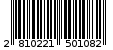 Γραμμωτός κωδικός 2810221501082
