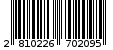 Γραμμωτός κωδικός 2810226702095