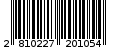 Γραμμωτός κωδικός 2810227201054