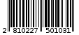 Γραμμωτός κωδικός 2810227501031
