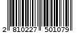 Γραμμωτός κωδικός 2810227501079