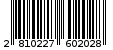 Γραμμωτός κωδικός 2810227602028