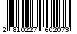 Γραμμωτός κωδικός 2810227602073