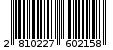 Γραμμωτός κωδικός 2810227602158