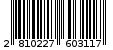 Γραμμωτός κωδικός 2810227603117