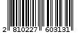 Γραμμωτός κωδικός 2810227603131
