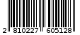 Γραμμωτός κωδικός 2810227605128