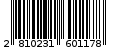 Γραμμωτός κωδικός 2810231601178