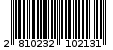 Γραμμωτός κωδικός 2810232102131