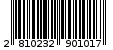 Γραμμωτός κωδικός 2810232901017