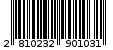 Γραμμωτός κωδικός 2810232901031