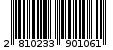 Γραμμωτός κωδικός 2810233901061