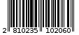 Γραμμωτός κωδικός 2810235102060
