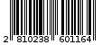 Γραμμωτός κωδικός 2810238601164