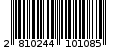 Γραμμωτός κωδικός 2810244101085