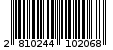 Γραμμωτός κωδικός 2810244102068