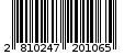 Γραμμωτός κωδικός 2810247201065