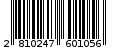 Γραμμωτός κωδικός 2810247601056