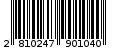 Γραμμωτός κωδικός 2810247901040