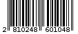 Γραμμωτός κωδικός 2810248601048