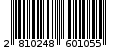 Γραμμωτός κωδικός 2810248601055