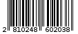 Γραμμωτός κωδικός 2810248602038