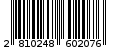Γραμμωτός κωδικός 2810248602076