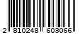Γραμμωτός κωδικός 2810248603066