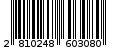 Γραμμωτός κωδικός 2810248603080