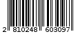 Γραμμωτός κωδικός 2810248603097