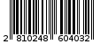 Γραμμωτός κωδικός 2810248604032