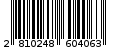 Γραμμωτός κωδικός 2810248604063
