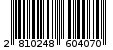 Γραμμωτός κωδικός 2810248604070