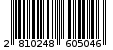 Γραμμωτός κωδικός 2810248605046
