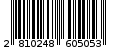 Γραμμωτός κωδικός 2810248605053