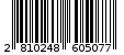 Γραμμωτός κωδικός 2810248605077