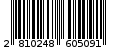 Γραμμωτός κωδικός 2810248605091