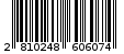 Γραμμωτός κωδικός 2810248606074
