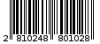 Γραμμωτός κωδικός 2810248801028